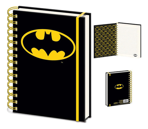 Libreta Batman Dc A5 Original Licenciado