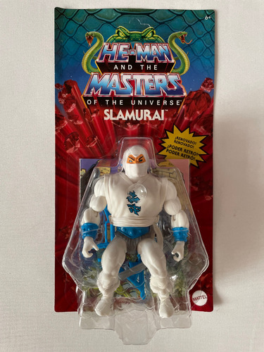 Slamurai Motu Origins Retro Play Mattel Wave 13 Card Arrugad (Usado)