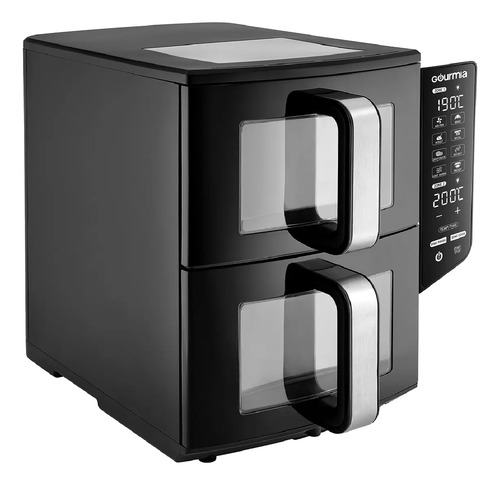 Gourmia, Freidora De Aire Digital Doble, De 10.4 Litros Msi