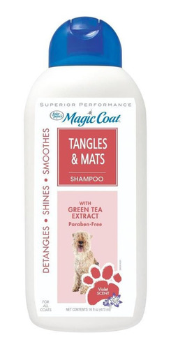 Magic Coat Shampoo Quita Nudos Y Marañas 16oz Para Perros