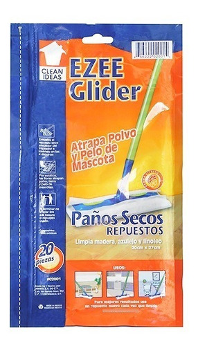 Repuestos Secos De Trapeador Mop Ezee Glider Aroma Citricos