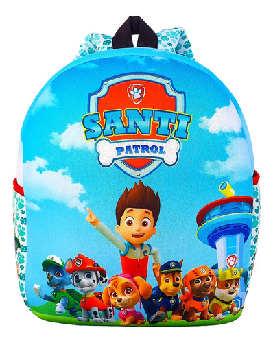 Mochila Jardin Personalizada Paw Patrol