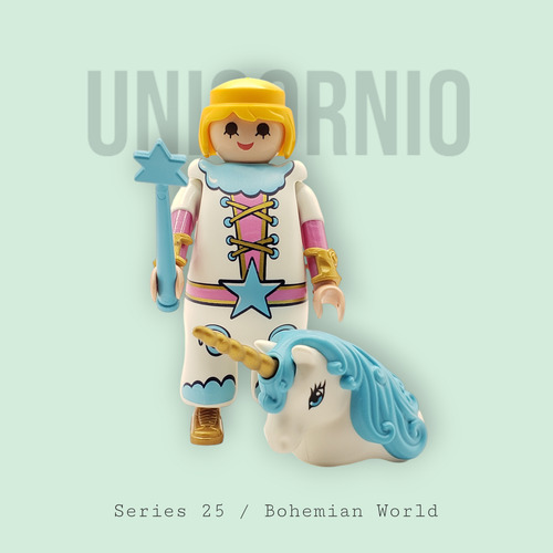 Unicornio - Playmobil Series 25 Niña - 71456 (Usado)