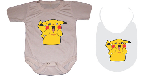 Set Para Bebés Conjunto Pikachu