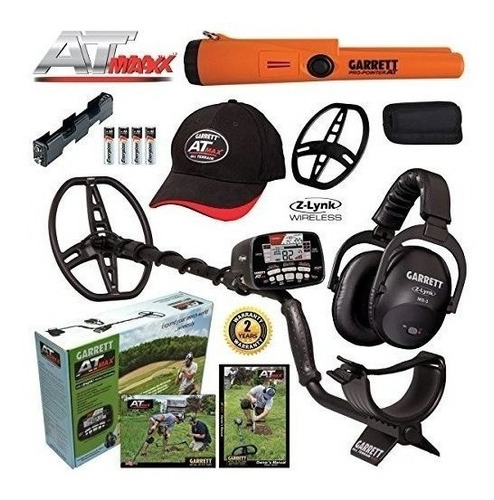 Auriculares Garrett At Max Metal Detector Ms3 Y Propointer A