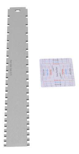Regla Con Muescas Para El Cuello De Guitarra, Calibre De Acc