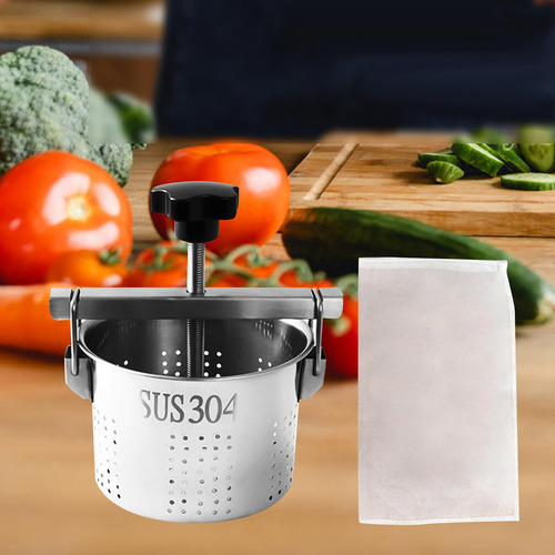 Exprimidor De Relleno De Verduras, Prensa De Manteca De