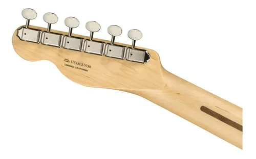 Guitarra eléctrica Fender American Performer Telecaster de aliso satin sonic blue uretano satin con diapasón de palo de rosa