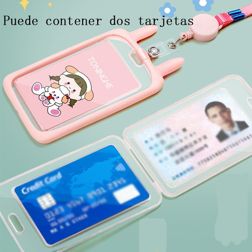 . Gafete Lanyard Cinta, Silicona Suave, Lindo, Campus,