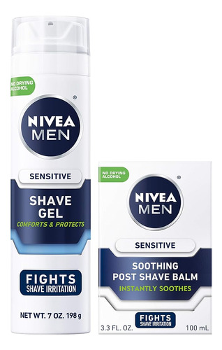 Nivea Men Set De Cuidado De La Piel Con Afeitado Sensible, G