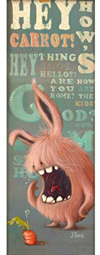 Heye Zozoville: Conejo Con Zanahoria, Puzzle, 100 Piezas,