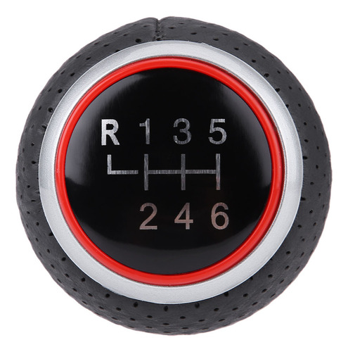 Cabezal Manual De 6 Velocidades Con Botón De Engranaje Rojo