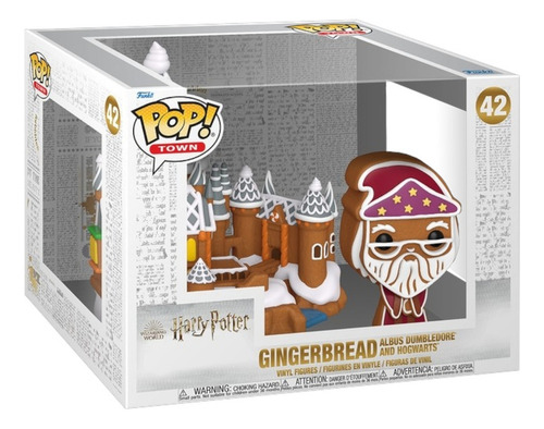 Funko Pop Town Gingerbread Albus Dumbledore And Hogwarts 42