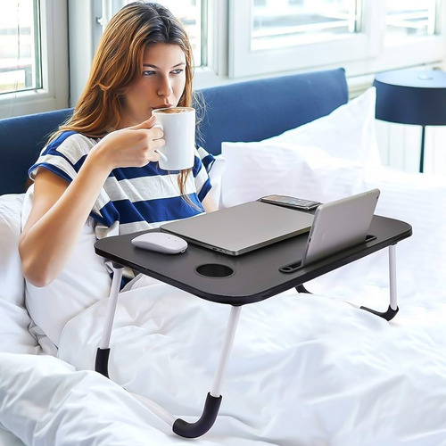 Mesa Plegable Para Cama Y Notebook Multifuncional