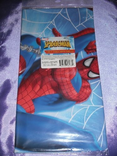 The Amazing Spiderman 54in X 102in Mantel De Plástico