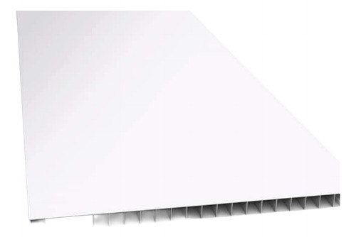Machimbre Pvc / Cielo Raso Pvc - 200 Mm X 10 Mm Blanco