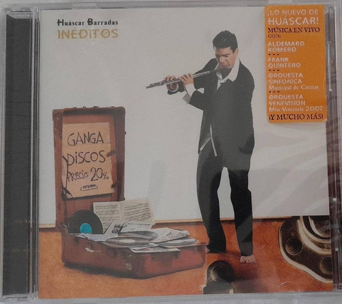 Huascar Barradas Inéditos Cd Original Nuevo