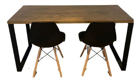 Escritorio Mesa Industrial Madera Hierro 150x60cm Gratis