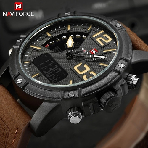 Relógio Masculino Naviforce Modelo 9095 Esportivo Confira !