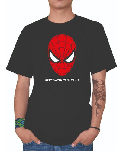 Playera Hombre Spiderman Mod-12