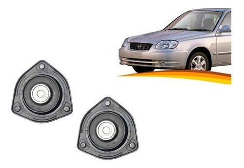 Cazoleta Delantera Para Hyundai Accent 2000 / 2006 El Par