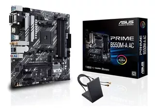 T. Madre Asus Amd Prime B550 M-ac Am4 Ddr4 Prime B550m-a Ac