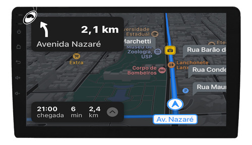 Multimídia 9 Pol Android Roadstar Rs-915br Prime Câmera Ré