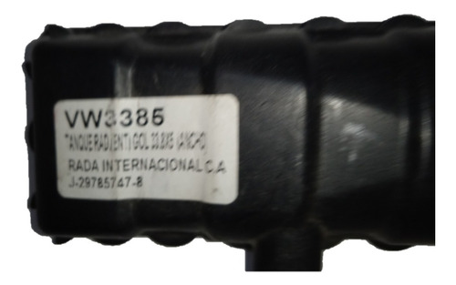 Tanque Rad. Volkswagen Gol/entrada 33.8x5 Ancho. Vw3385