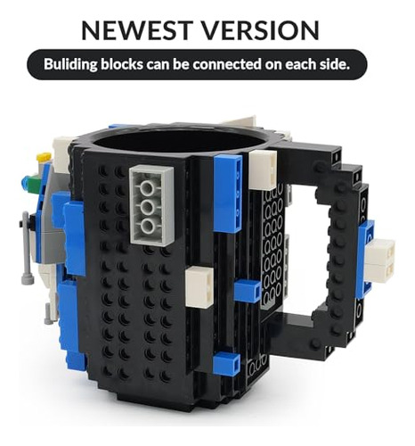 Taza De Café Para Construir Con Bloques, Taza Divertida Nove