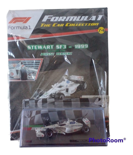 Colección Auto Formula 1 N 74 Stewart Sf3 (1999) Johnny Herb