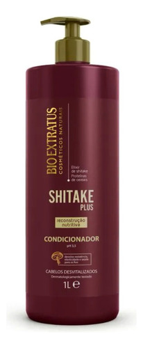Kit Shitake Bio Extratus Shampoo, Condicionador E Máscara