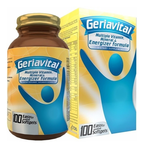 Multivitaminico Geriavital 100 Softgels Healty-america