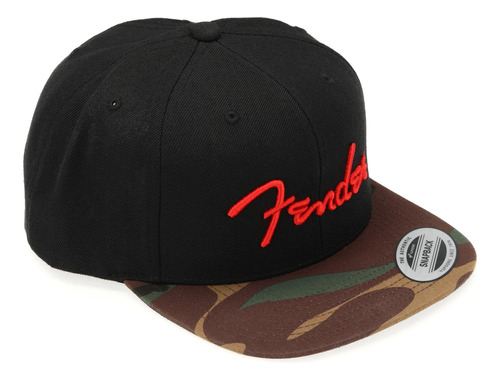 Fender Sombrero De Visera Plana De Camuflaje