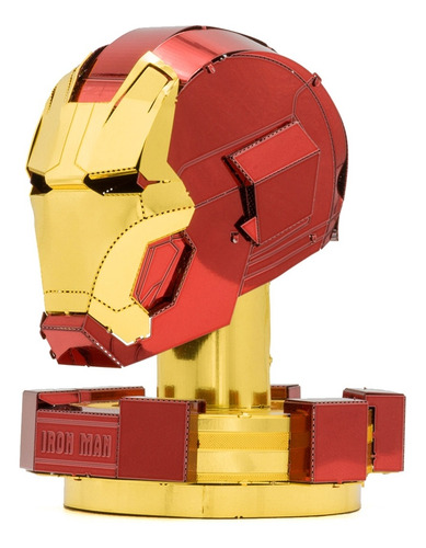 Maqueta Metálica Casco De Iron Man Metal Earth Argentina
