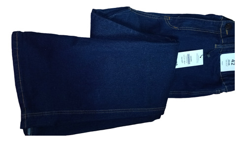 Jeans Oxford Ancho Dama Con Lycra