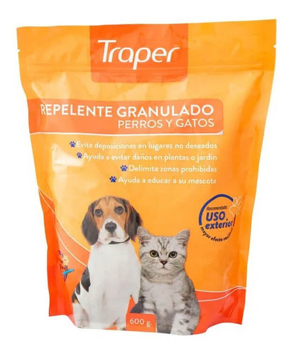 Traper Repelente Granulado Para Mascotas