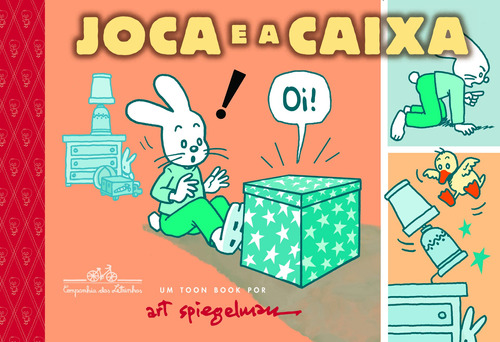 Joca e a caixa, de Spiegelman, Art. Editora Schwarcz SA, capa mole em português, 2011