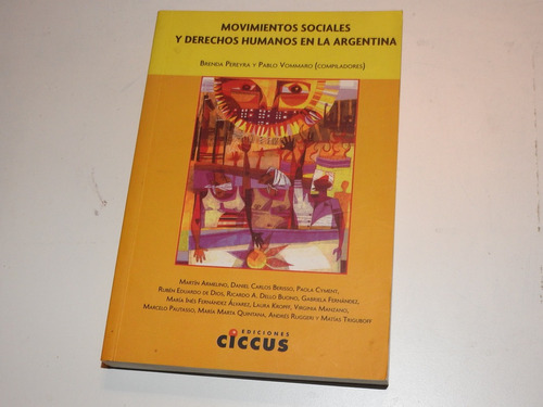 Movimientos Sociales Y Derechos Humanos  Argentina L418