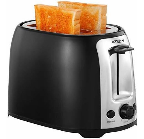 Holstein Housewares Hh-09175001 - Tostadora De 2 Rebanadas
