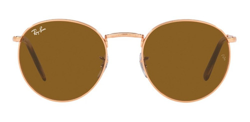 Lentes De Sol New Round Marrón Ray-ban Rb3637920233