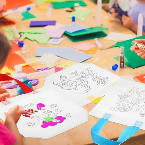 Pack De 20 Bolsas Pintar+24pcspluma De Acuarela Cumpleaños