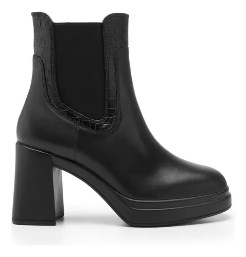 Botines flexi negro new arrivals