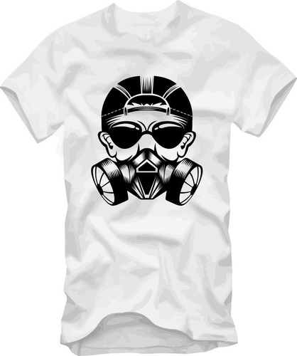 Franelas Estampadas Moda Gas Mask