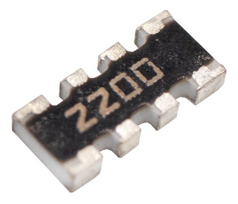 20pzs Matriz De Resistencias 220 Ohms 1206