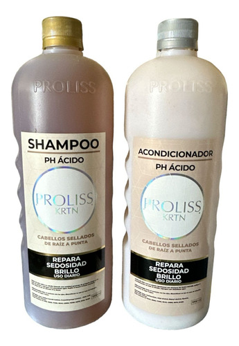 Pack Shampoo + Acondicionador Ph Ácido Proliss