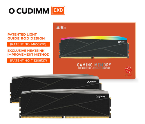 V-color Ddr5 Manta Xfinity 48gb (24gbx2) -silver