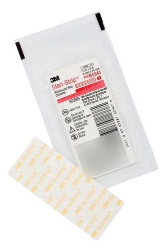 Sutura 3m Steri-strip R1541 6x75mm - 01 Sobre con 3 Cintas