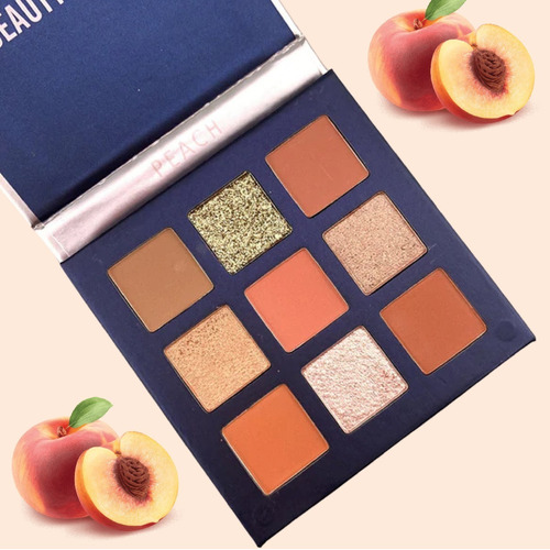 Paleta De Sombras Peach - Beauty Glazed