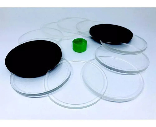 Imagem 2 de 3 de Base Acrílico Transparente 6 Cm Actions Funko Pops Kit C/ 10