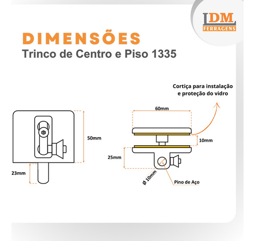 Kit Com 22 Trincos E 22 Contra Trinco V/v Janela De Vidro